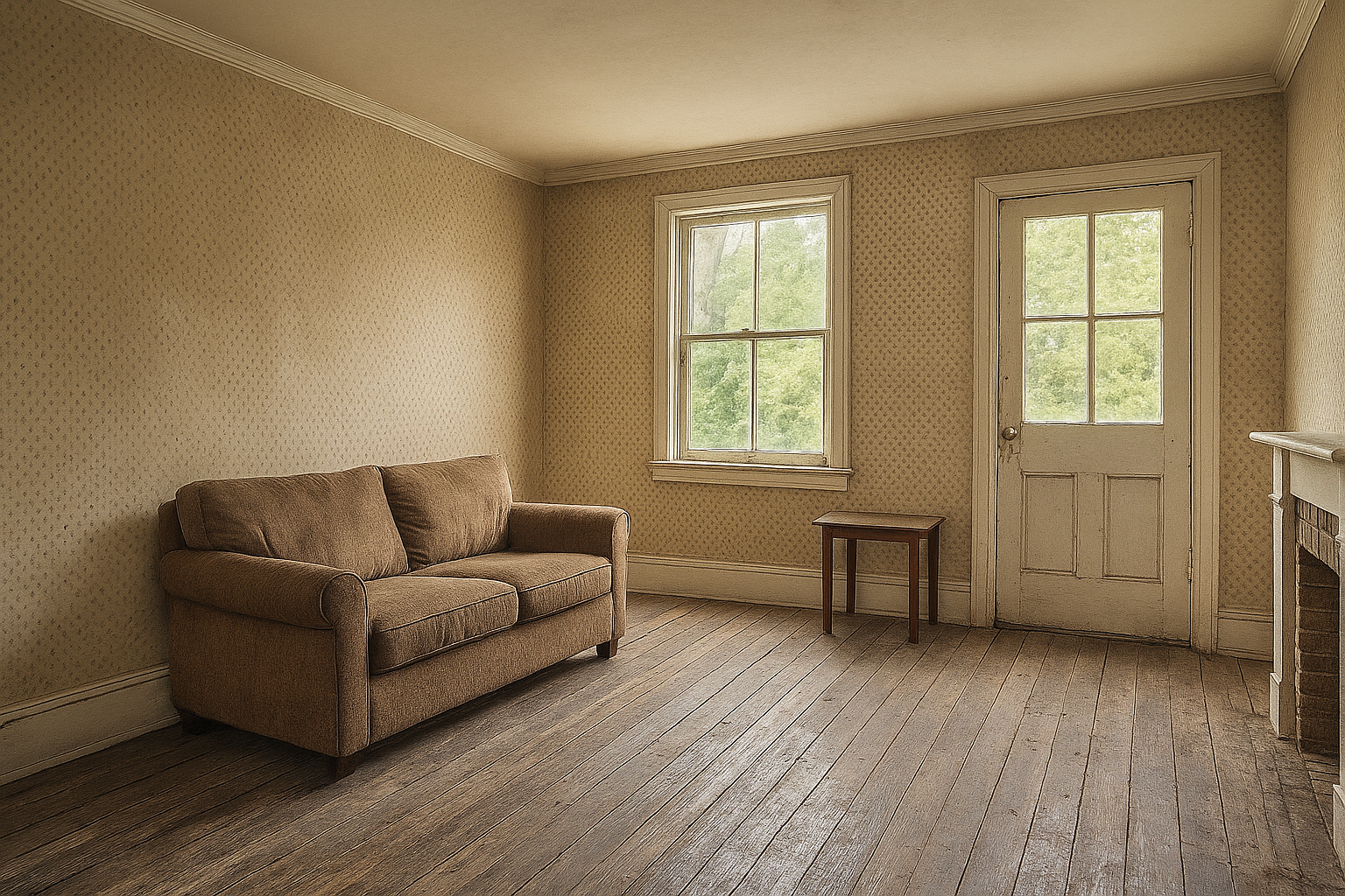 Pièce avant rénovation